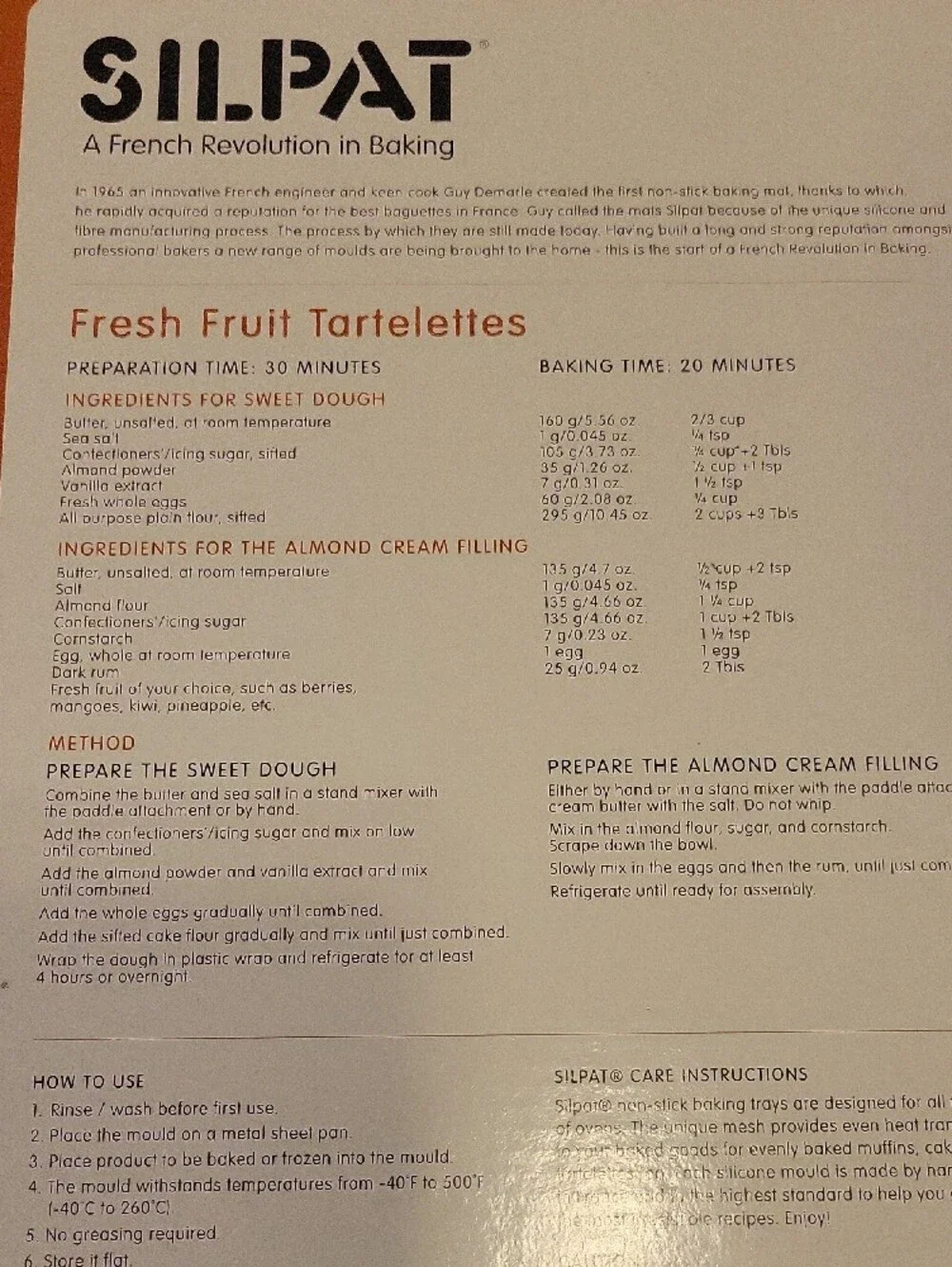 12-Hole Tartelette Tray - Orange